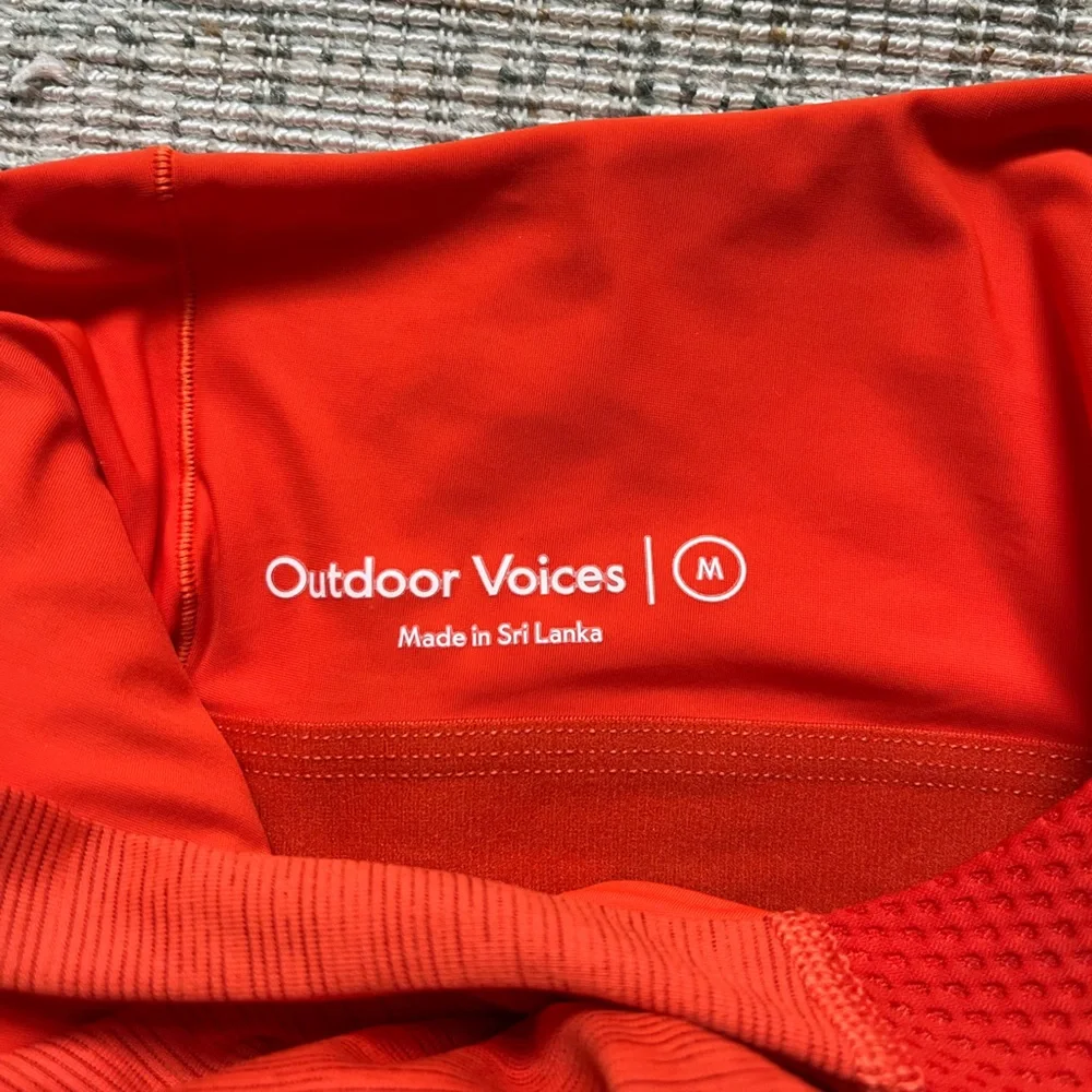 Outdoor Voices Doing Things Dress Medium Red/Orange - Picture 4 of 6